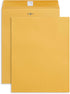 Blue Summit Supplies 100 Pack 10” x 13” Clasp Envelopes with Gummed Seal, Large Kraft Mailing Envelopes for Papers or