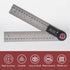 GemRed Digital Angle Finder Tool, 2 in 1 Angle Gauge, 7inch/200mm Stainless Steel Protractor