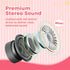 3.5mm vinamass Kids Headphones, Wired Headphones for Kid with Safe Volume Limiter, Kid Headphone with Cord Jack, On-Ear