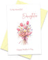 Arsagen Sweet Mother's Card for Daughter from Mom, Beautiful Daughter Mothers Day Card,Special