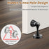 KOLAKO Magnetic Door Stops, Stainless Steel Door Stopper, Brushed Satin Nickel Wall Floor Mounted Holder for Home