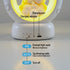 kvppvt 3 Cloud and Bunny Rechargeable Night Light, Safe Soft Silicone Material, Brightness Levels, Tap Control, Warm