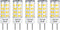 Maelsrlg GY6.35 LED Bulb, 4W(50W Equivalent), 12V-24V AC/DC, Warm White 3000K, 500