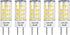 Maelsrlg GY6.35 LED Bulb, 4W(50W Equivalent), 12V-24V AC/DC, Warm White 3000K, 500