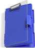 Hongri Clipboard with Storage, 8.5 x 11 Folder Nursing Clipboards, Heavy Duty with Dual Compartment Storage Box, Blue