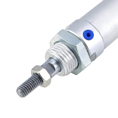 Pneumatic Cylinder, 16mm Bore 50mm Stroke Air Cylinder with Y Connector and Quick Fittings