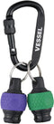 Vessel QB-22K2GV Ball Grip Quick Catcher, Set of 2 (Green/Purple) Bit Holder
