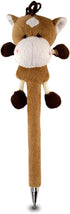 Puzzled DolliBu Brown Horse Plush Pen - Cute and Soft Farm Life