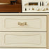 2sets Angoily Decorative Drawer Pulls Stylish Handles for Cabinets Dressers and Bedside Tables Easy to Install