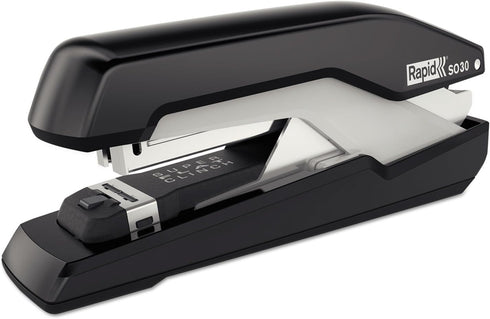 Swingline Stapler, Omnipress 30 Stapler, Press Anywhere for Easier Use", 30 Sheet Capacity, Black/Gray (5000585A) by Swingline