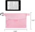 pack all Water-resistant Material Zipper Pouch, Mesh Zipper Bags for Storage, Travel, Office (Pink, Small)