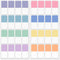 Mr. Pen Sticky Index Tabs, 480 Pcs, Pastel Sticky Tabs for Notebooks, Page Markers for Binders and Books