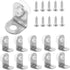DOITOOL Stainless Steel Corner Braces Heavy-Duty Right Angle Brackets for Furniture Shelving