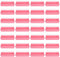 Zerodeko 50pcs Rectangular Bakery Boxes with Lids, Large Disposable Food Containers for
