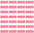 Zerodeko 50pcs Rectangular Bakery Boxes with Lids, Large Disposable Food Containers for