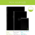Rocketbook Core Reusable Spiral Notebook - Executive Size 6x8.8, Black, Dotted Pages, App-Connected, Durable Cover