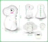 7 Dinosaur Night Light for Kids, Cute Silicone Night Light, Adjustable Color Breathing Dinosaur Lamp, Rechargeable USB