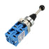 uxcell Joystick Switch Controllers 4 Position 4NO Latching Type 150V/250V/600V 22mm Panel Mount
