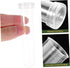 50-Pack Plastic Floral Tubes for Fresh Flower Arrangements - Ideal for Carnations