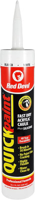 Red Devil 0946 Fast Dry Acrylic Caulk, 10 Ounce, White, 1-Pack