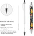 Generic 1 Russian Nesting Dolls Flowers Funny Retractable Ballpoint Pen Black Ink Smooth Writing Pens Personalized