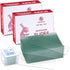 100PCS Clear Transparent Blank Microscope Slides and 100PCS Square Coverslips Cover Glass (22mm x 22mm)