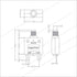 Thermal Circuit Breaker 40Amp Push Button Manual Reset 32V DC 125/250VAC 50/60Hz, 2Pcs with Waterproof Cap
