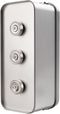 Upgraded Metal Magnetic Key Holder for Car, Waterproof Magnetic Key Box, Hide a Key Outside, Silver