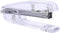 Tofficu 1pc Silver Stapler, Plastic Desktop Stapler, Heavy Duty, One Touch Stapler, Manual Stapler for Office