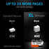 Smart Ink Compatible Ink Cartridge Replacement for HP 564XL, 4 Black Combo Pack for Photosmart 6525 6520 Printers