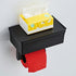 YWHWXB Toilet Paper Holder with Shelf and Storage Cabinet,Wall Mounted Toilet Tissue Holder,Plastic Toilet Paper Roll