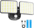 YTKIH Rechargeable Battery Operated Motion Sensor Outdoor Lights with 2500LM & 4000LM(High Brightness),