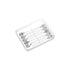 10pcs 22Gauge Stainless Steel Dispensing Needles, 1 1/2" Luer Lock for Thick Liquids and Lab Use
