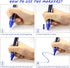 White Board Roll, 11ft Dry Erase Paper, AFMAT Wall Sticker with Adhesive Backing, 2 Rolls