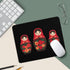 Generic Russian Nesting Dolls Funny Gaming Mousepad with Stitched Edges Rubber Base Computer Desk Mat for Laptop Office