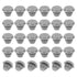 PATIKIL 30 Pcs 5mm Diameter Silicone Round Snap, Locking Furniture Hole Plug for 2.5-5mm Hole