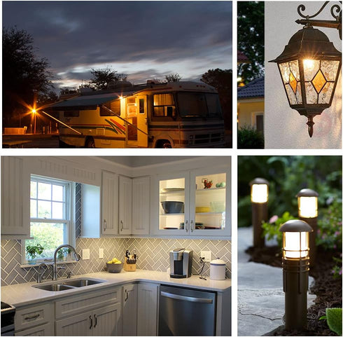 10 Pack G4 LED Bulb 3W, 12V, 20W G4 Halogen Equivalent, Warm White 3000K, JC G4 Bi-Pin Base, Not Dimmable