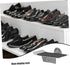 PRETYZOOM Shoe Display Shelf Wall Mount Shoe Rack for Sandals Sports Shoes Space Saving Design Construction for Retail