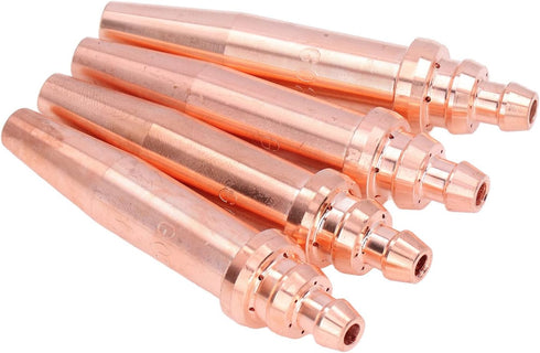 4PCS 1.0mm 1.6mm 70mm, Fafeicy Cutting Tips, Copper Material for Acetylene Gas Welding, to Aperture for Cutting