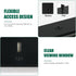 10x3.1 Inches, 200 Commercial anydry Wall-Mounted Paper Towel Dispenser Fits Tri-Fold Towels up to Holds Sheets, Ideal