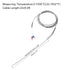 MECCANIXITY K Type Thermocouple Temperature Sensor Probe 1.5x200mm 6.6ft Wire 0 to 1000°C(32 to 1832°F) Stainless Steel