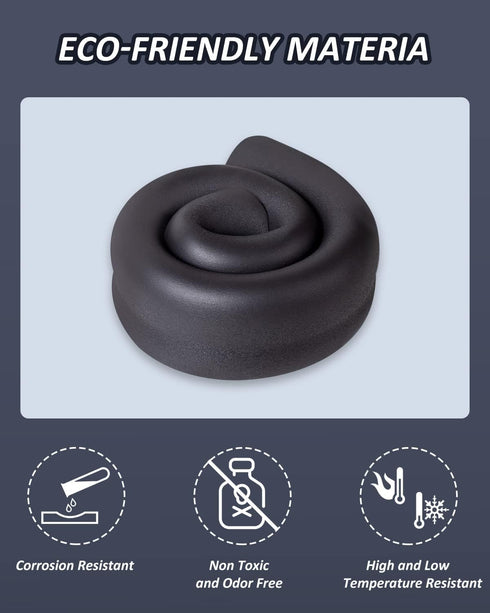 Pipe Insulation Foam Tube, 3/4 Inch ID, 6FT Foam Tubing for AC Unit, Guitar Stands, Exercise Machines