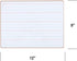 Magnetic Dry Erase White Boards Lined - Lapboard for Students, 1 Pack, 12 Inches X 9 Inches