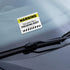 You Park Like an Idiot Sticky Note Pads, 4" x 3", Repositionable Funny Bad Parking Notifications