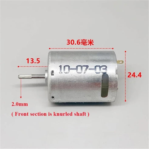 CFNXKTWBR 1pc RK-370PH-5030 370 3V 5V 6V 7.4V 30000RPM 24mm Mini Motor High Speed Large Micro Electric Motor DIY Car