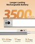 14.5inch 3 Dimmable Closet Counter (2 Pack) EZVALO Under Cabinet Lighting, Rechargeable Motion Sensor Light Indoor
