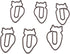 100 Count Owl Shaped Paper Clips Great for Paper Clip Collectors or Office Gift - Comes in Round Tin with Lid and Gift Box (Brown) by Butler in the Home