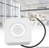 12V Wired Doorbell, 90dB Door Bell Chime, Home Access Control System with No Install Battery for Safety