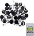 Black Lanyard Retractable Badge Reel with Clip for ID Card Holders, Waterproof Identification Badges Supplies