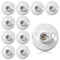 JOUTYFOR 10 Pack Lamp Holder E26 Medium Base White Ceiling Light Bulb Sockets